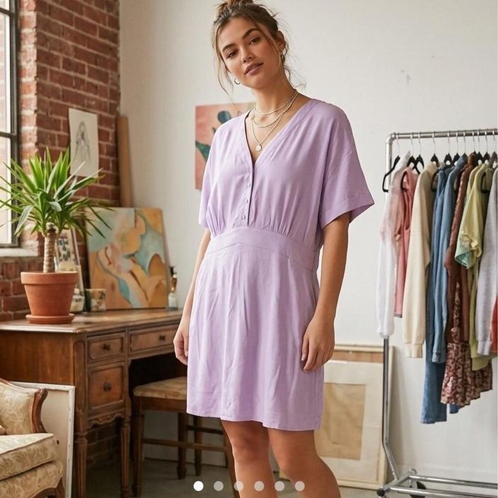 Forever-21 Women's Purple Dress